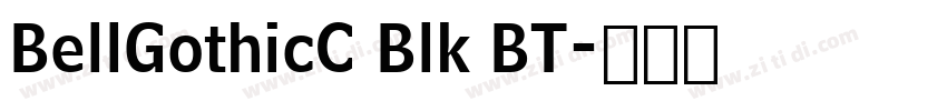 BellGothicC Blk BT字体转换 BellGothicC Blk BT字体转换